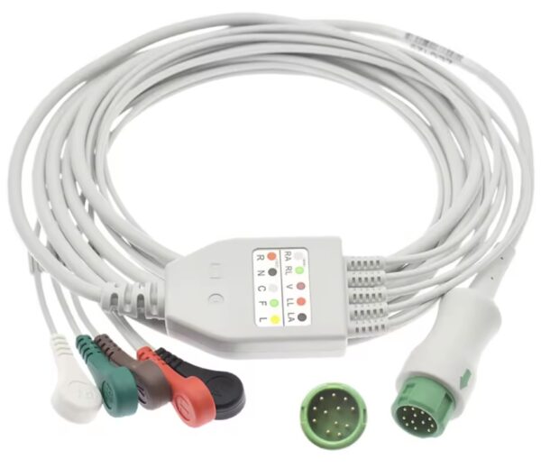 5 lead ecg cable schiller truscope