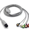 Trident 5 lead Ecg cable-5 pin