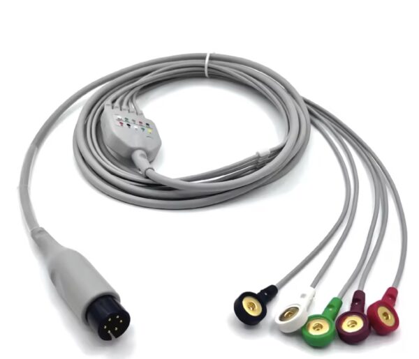Trident 5 lead Ecg cable-5 pin